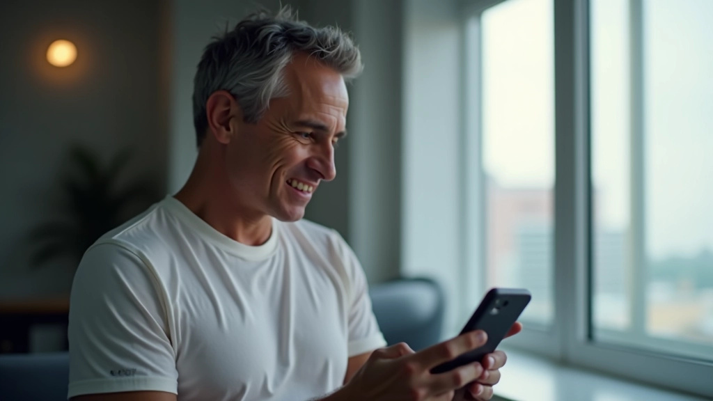 Person using smartphone to search for nearby swimming facilities and pool information